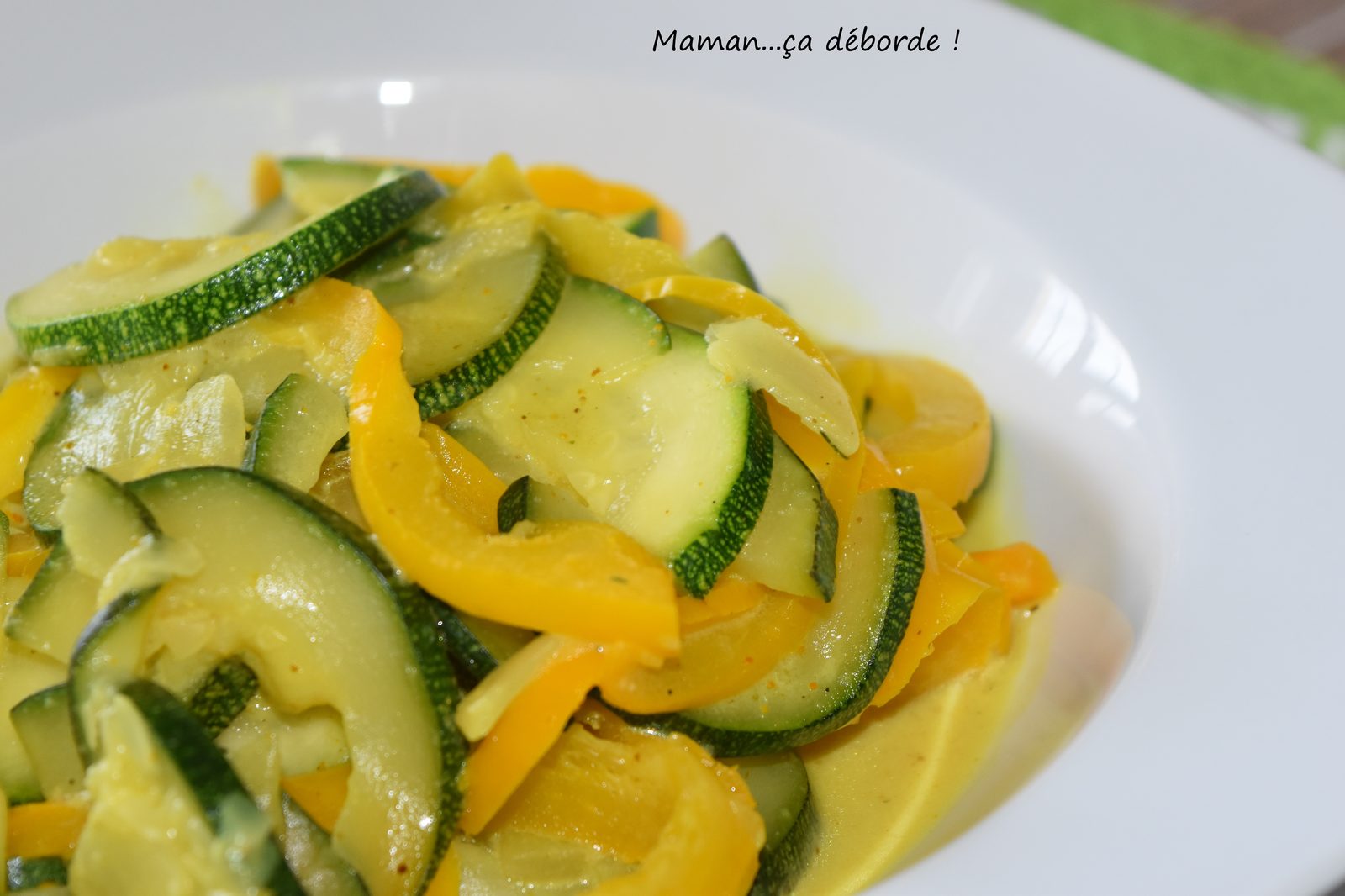 Curry de légumes au lait de coco