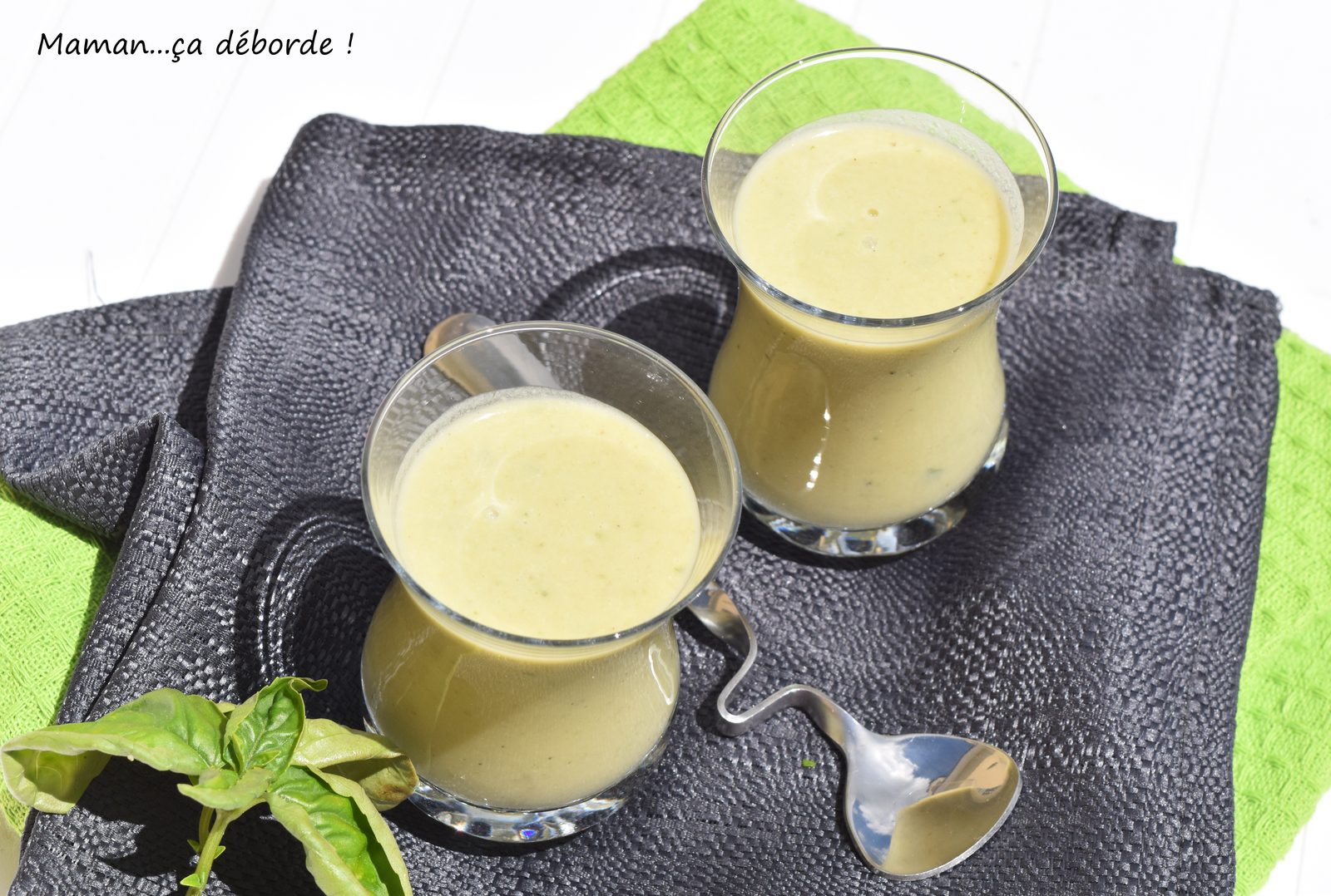 Gaspacho de cosses de petits pois