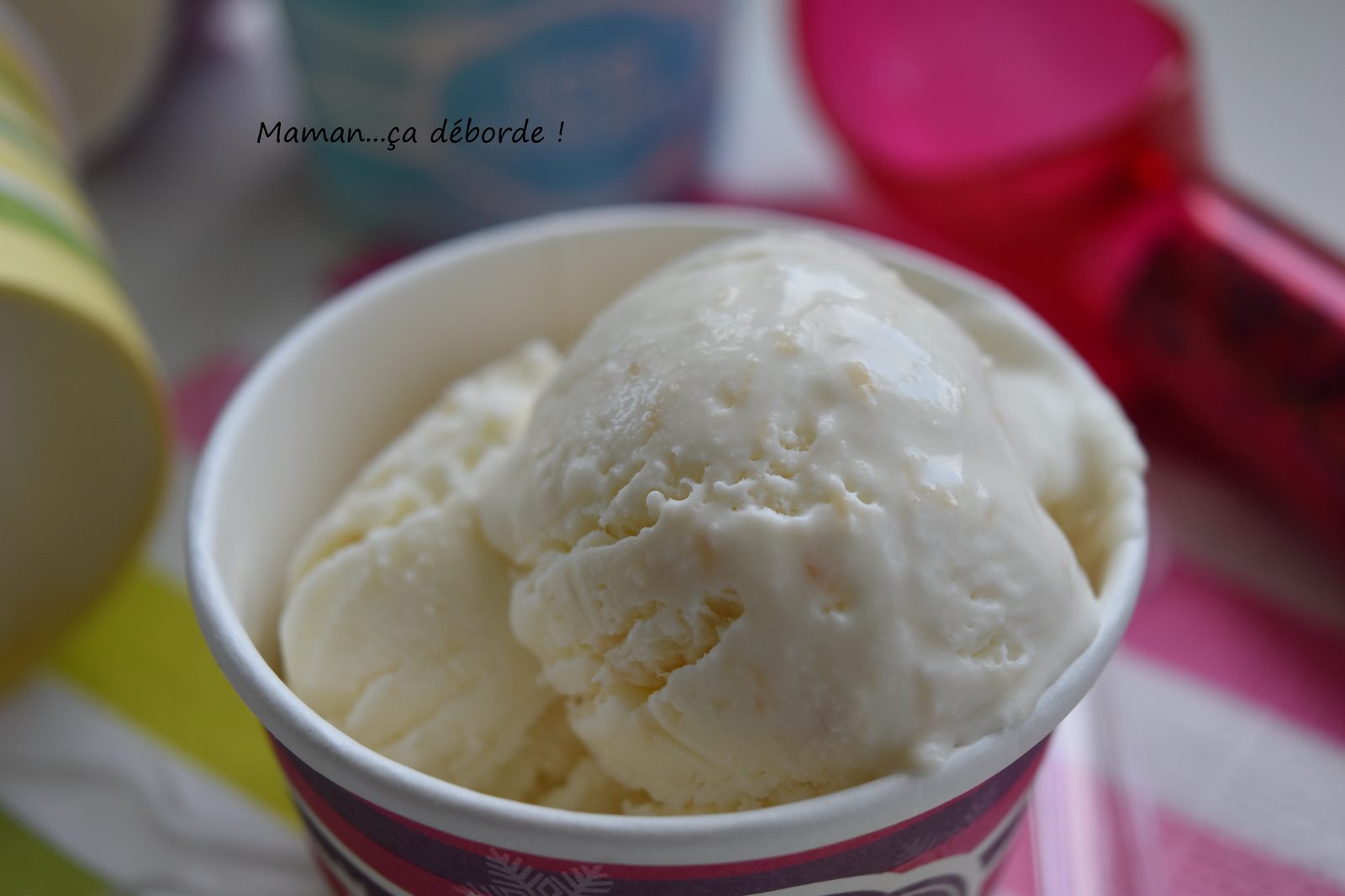 Glace à la noix de coco (sans sorbetière)
