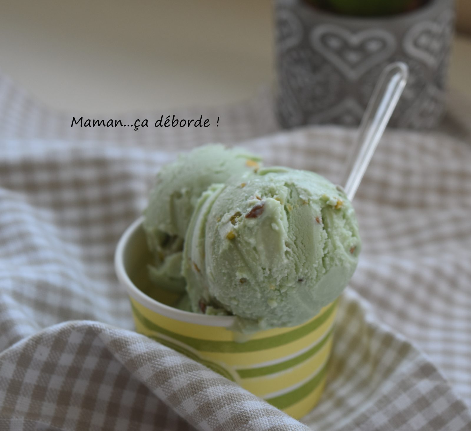 Glace à la pistache