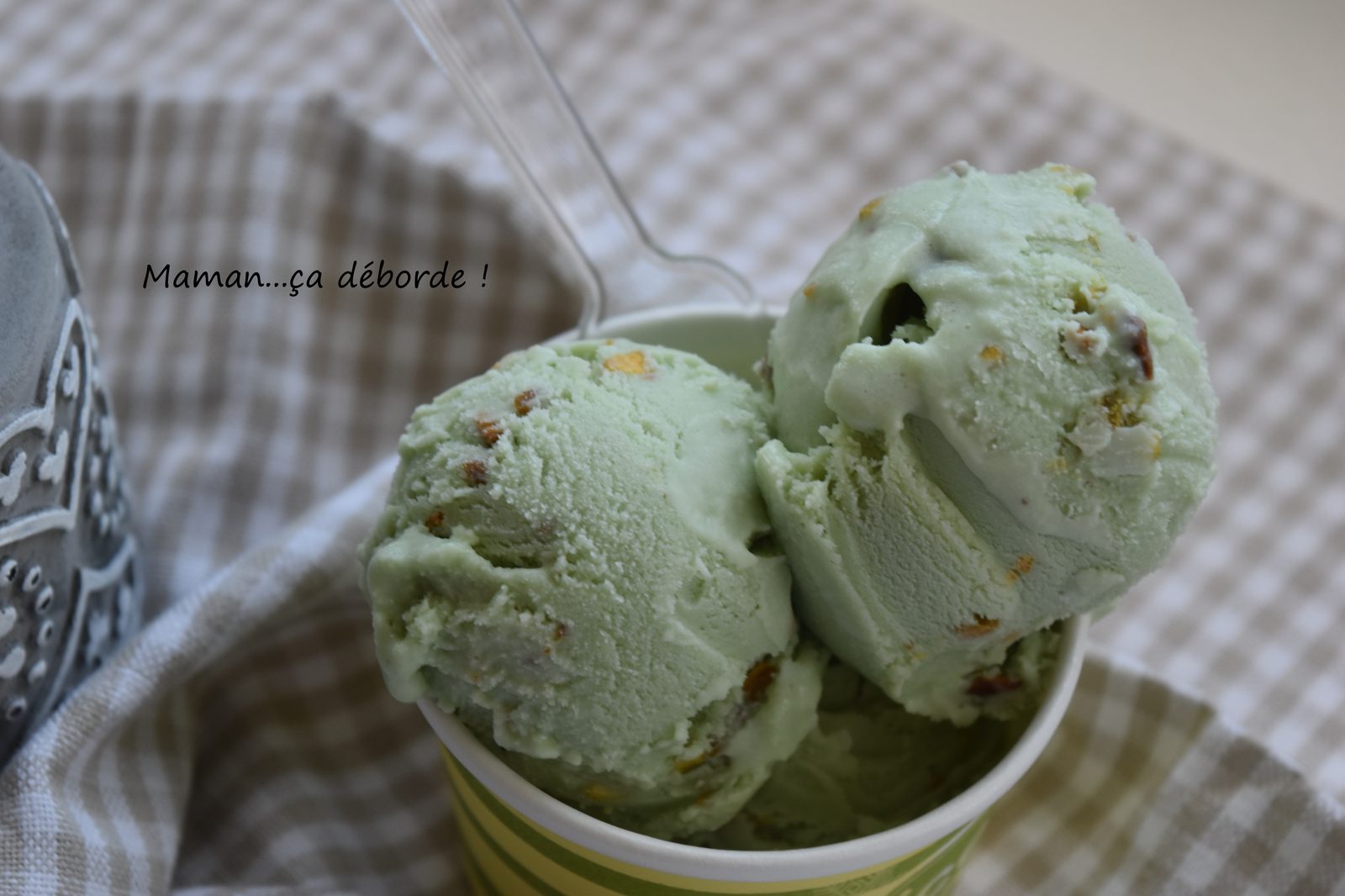 Glace à la pistache