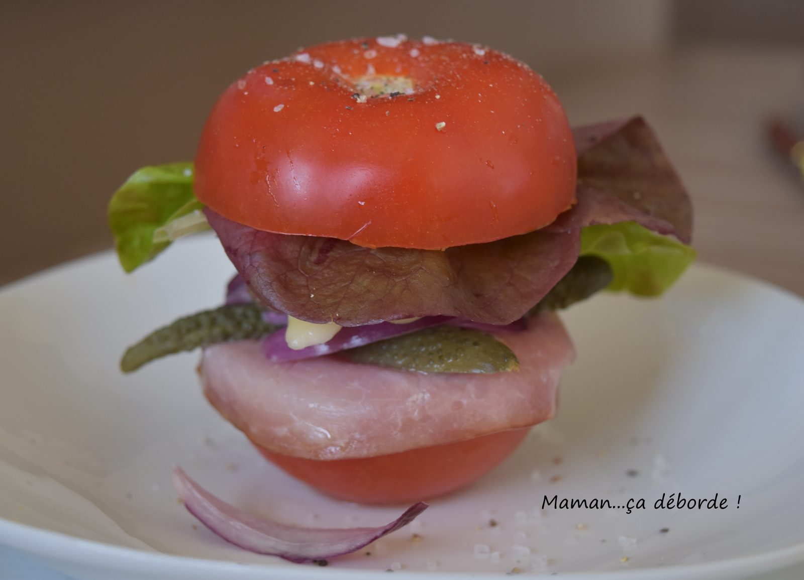 Tomate burger