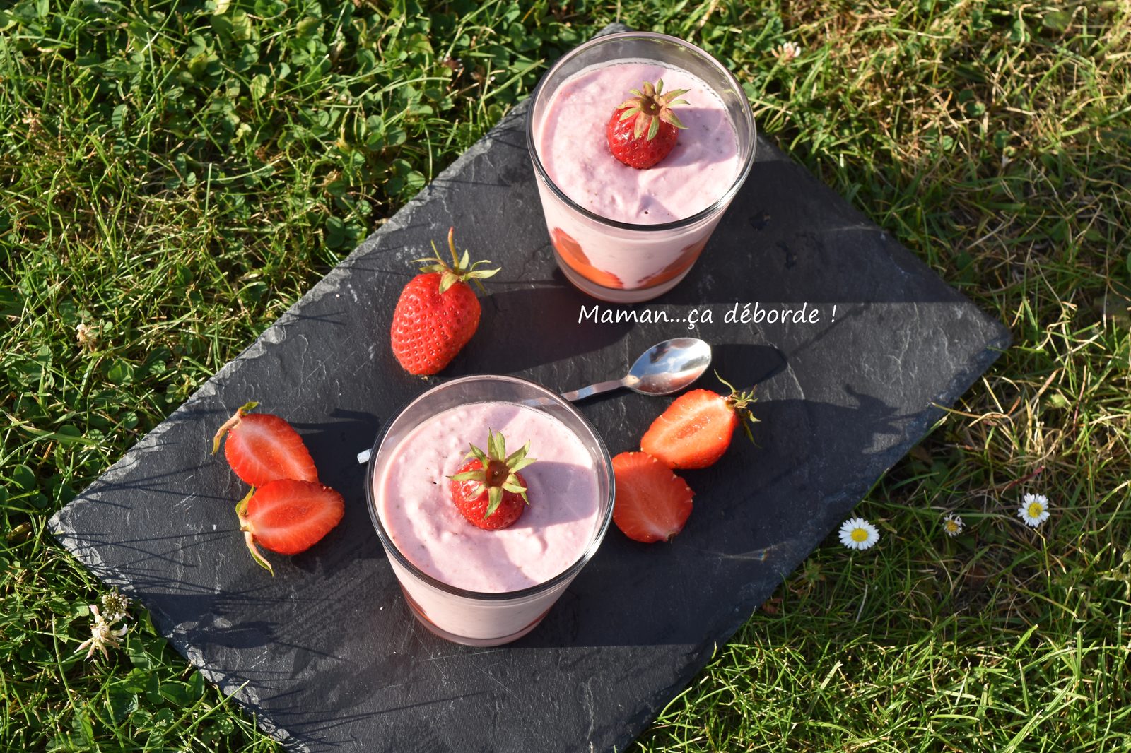 Mousse de fraise à la bricotta