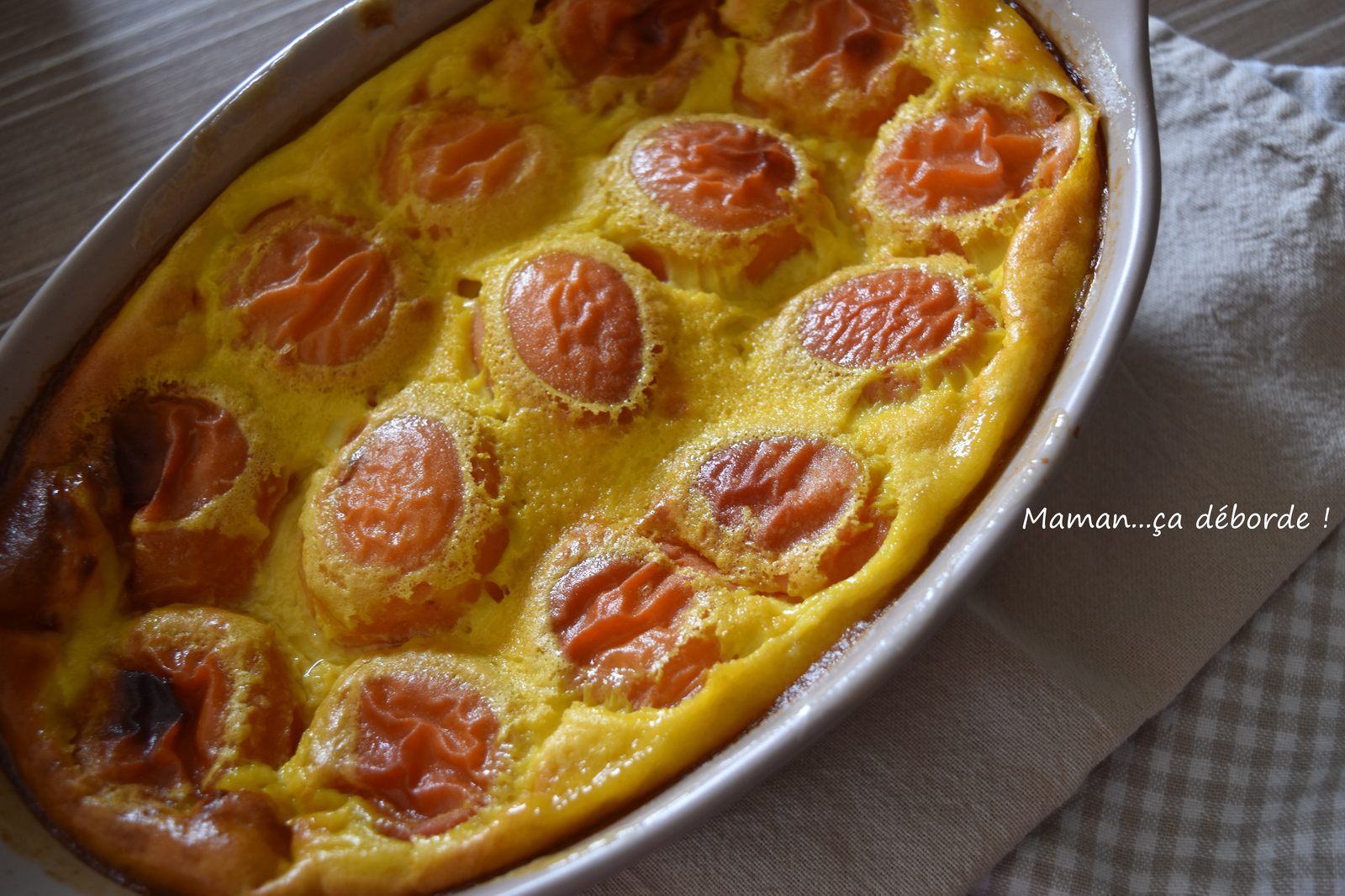 Clafoutis aux abricots