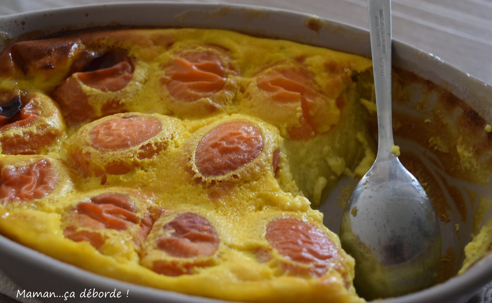 Clafoutis aux abricots