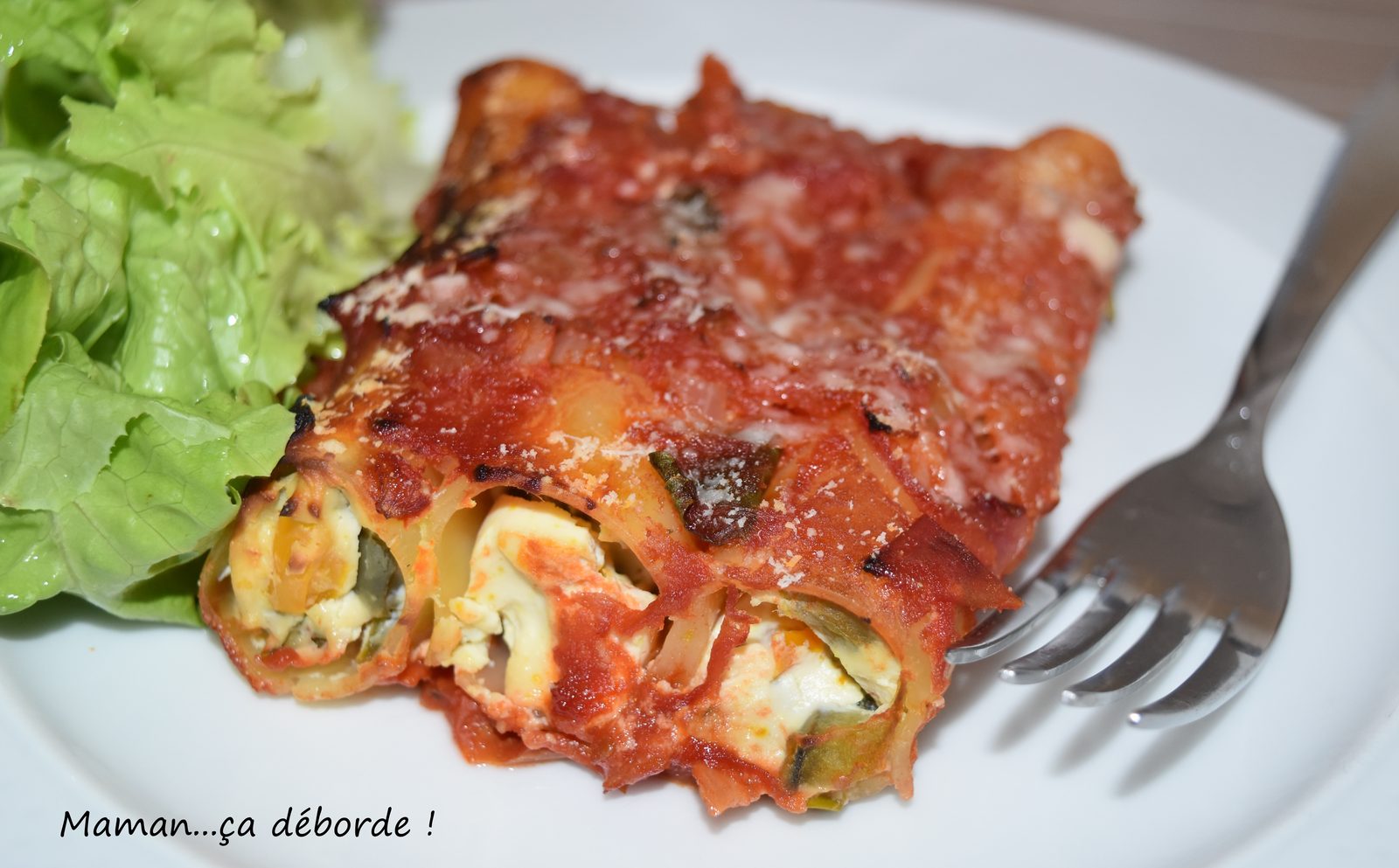 Cannelloni aux poivrons et à la bricotta
