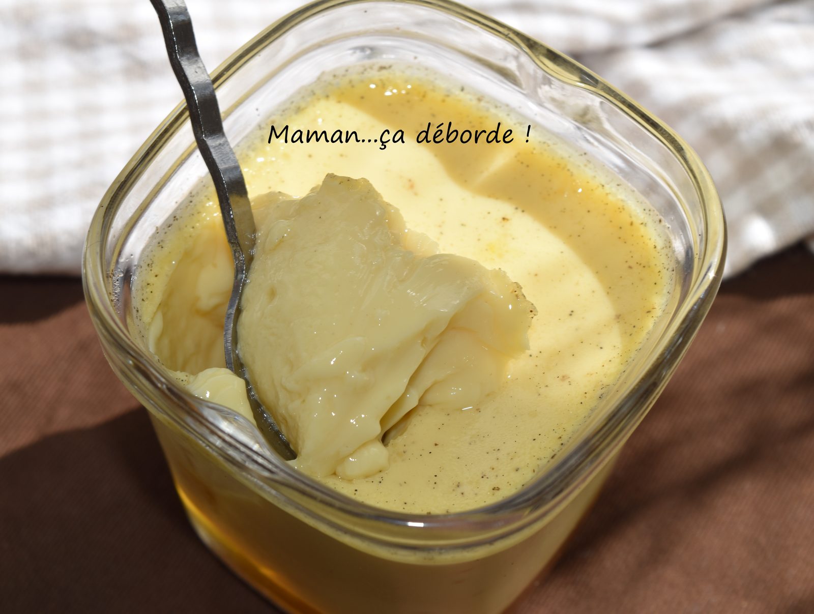 Crème aux oeufs façon flamby