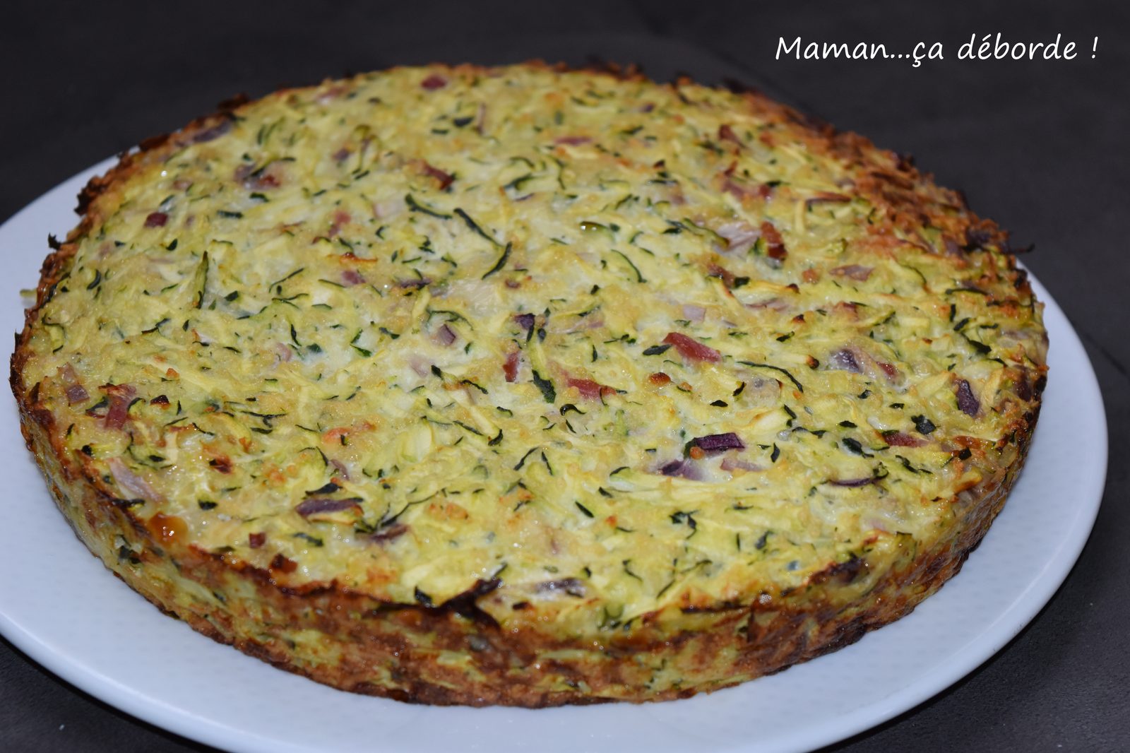 Gâteau de courgettes au fromage blanc