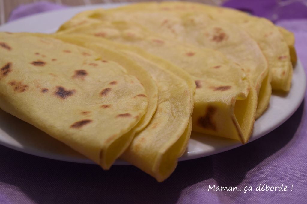 Tortilla de maïs Maman...ça déborde