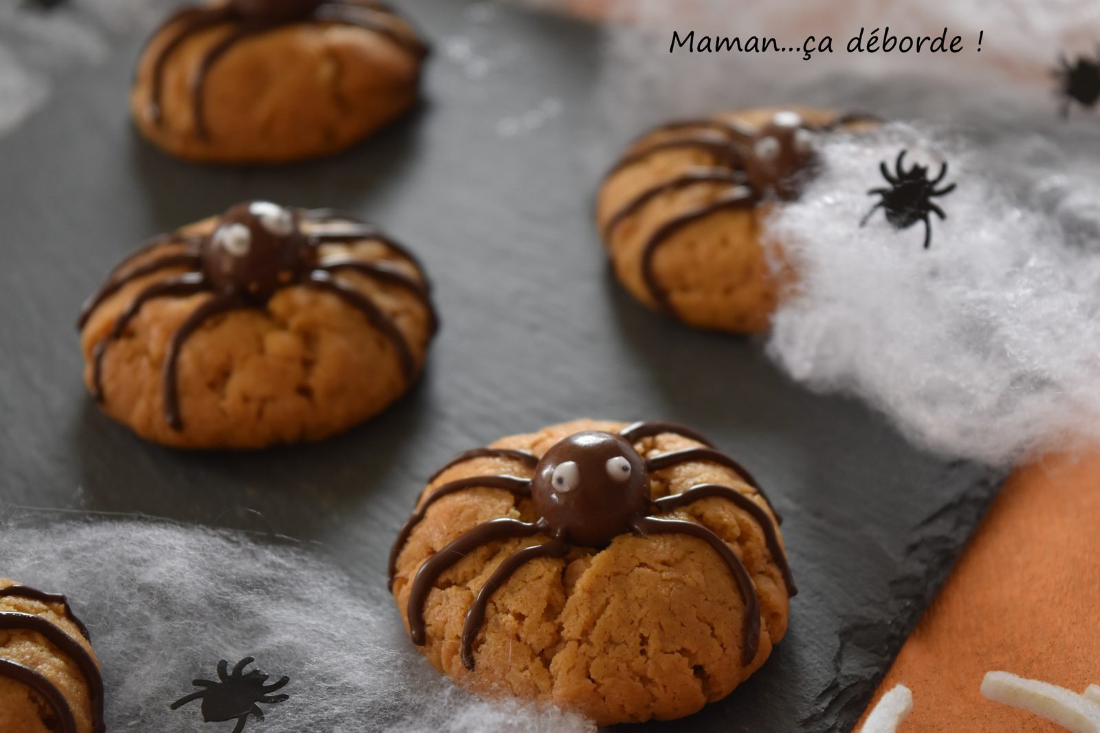 Cookies araignées