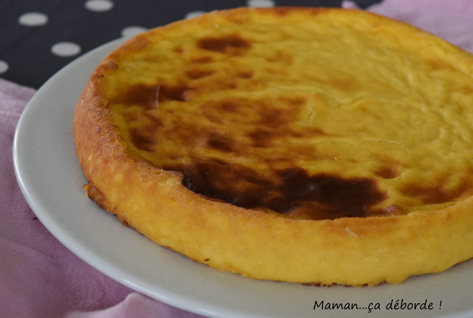 Flan pâtissier sans pâte de Michalak