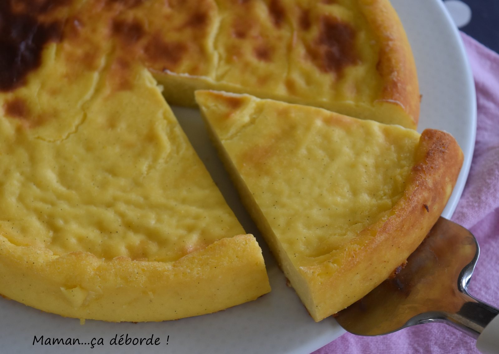 Flan pâtissier sans pâte de Michalak
