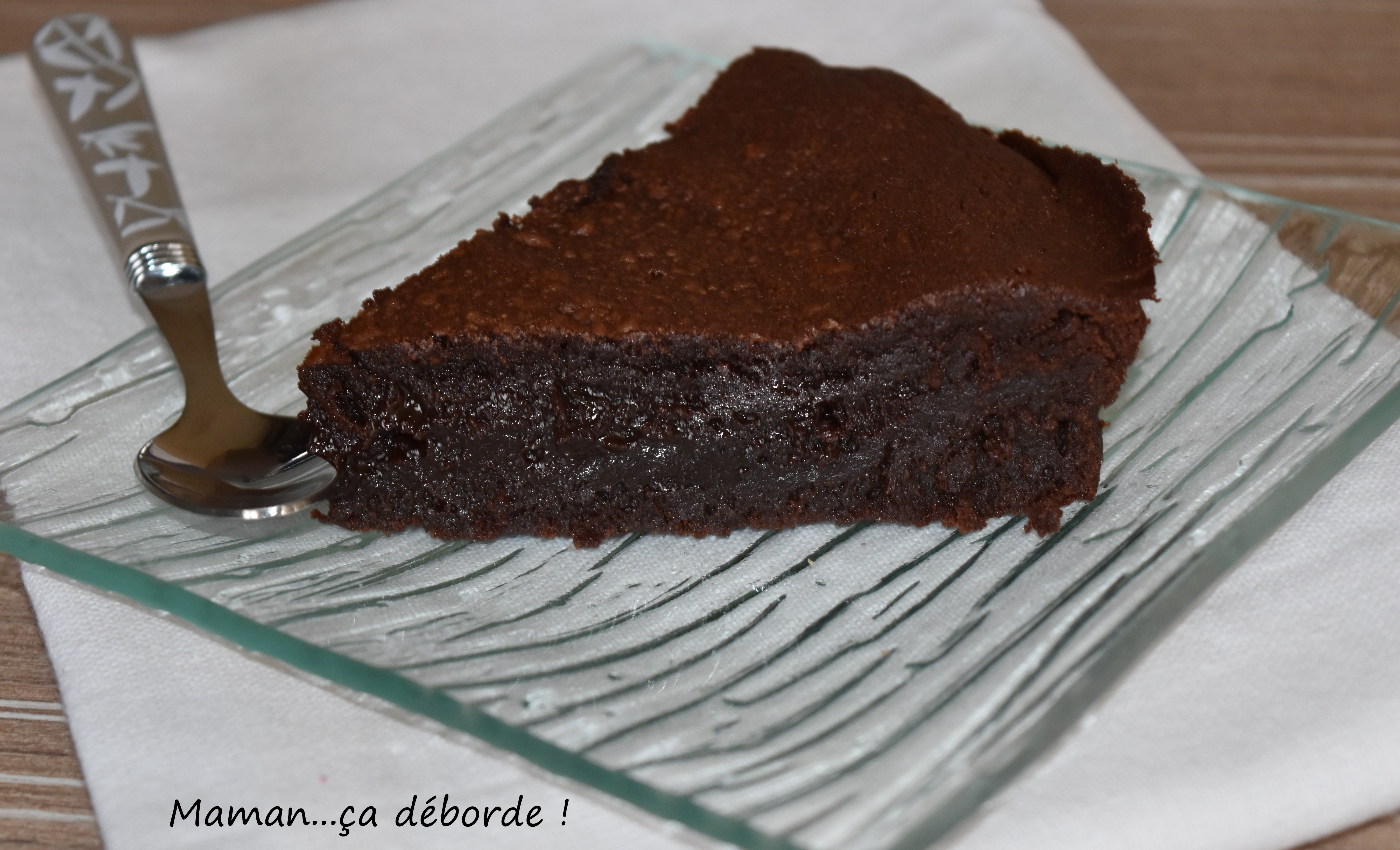 Fondant chocolat et noisette - Maman...ça déborde