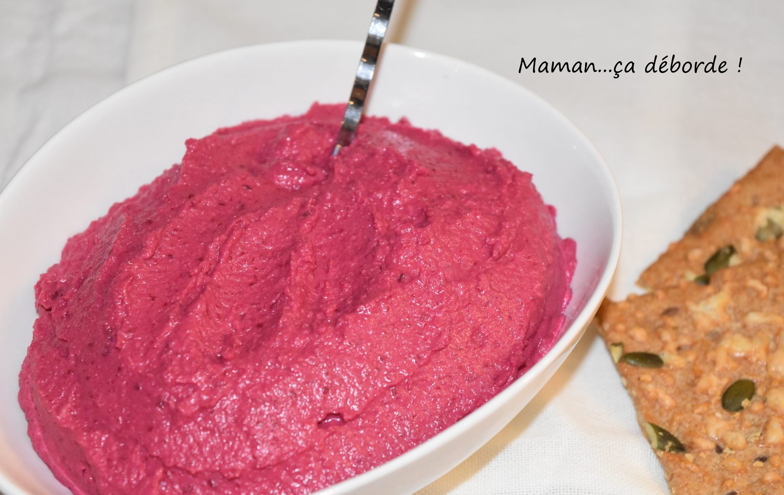 Houmous à la betterave