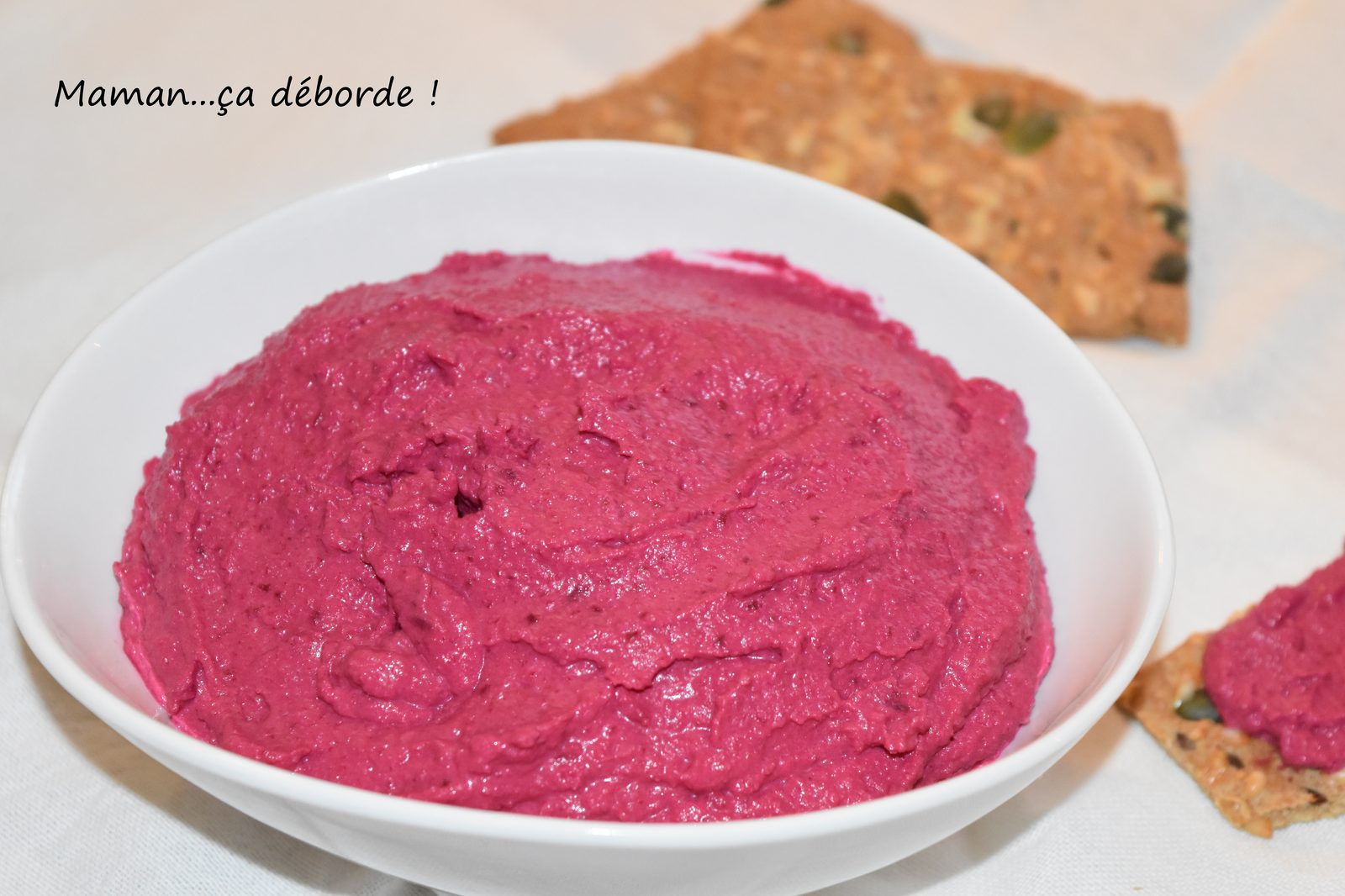 Houmous à la betterave