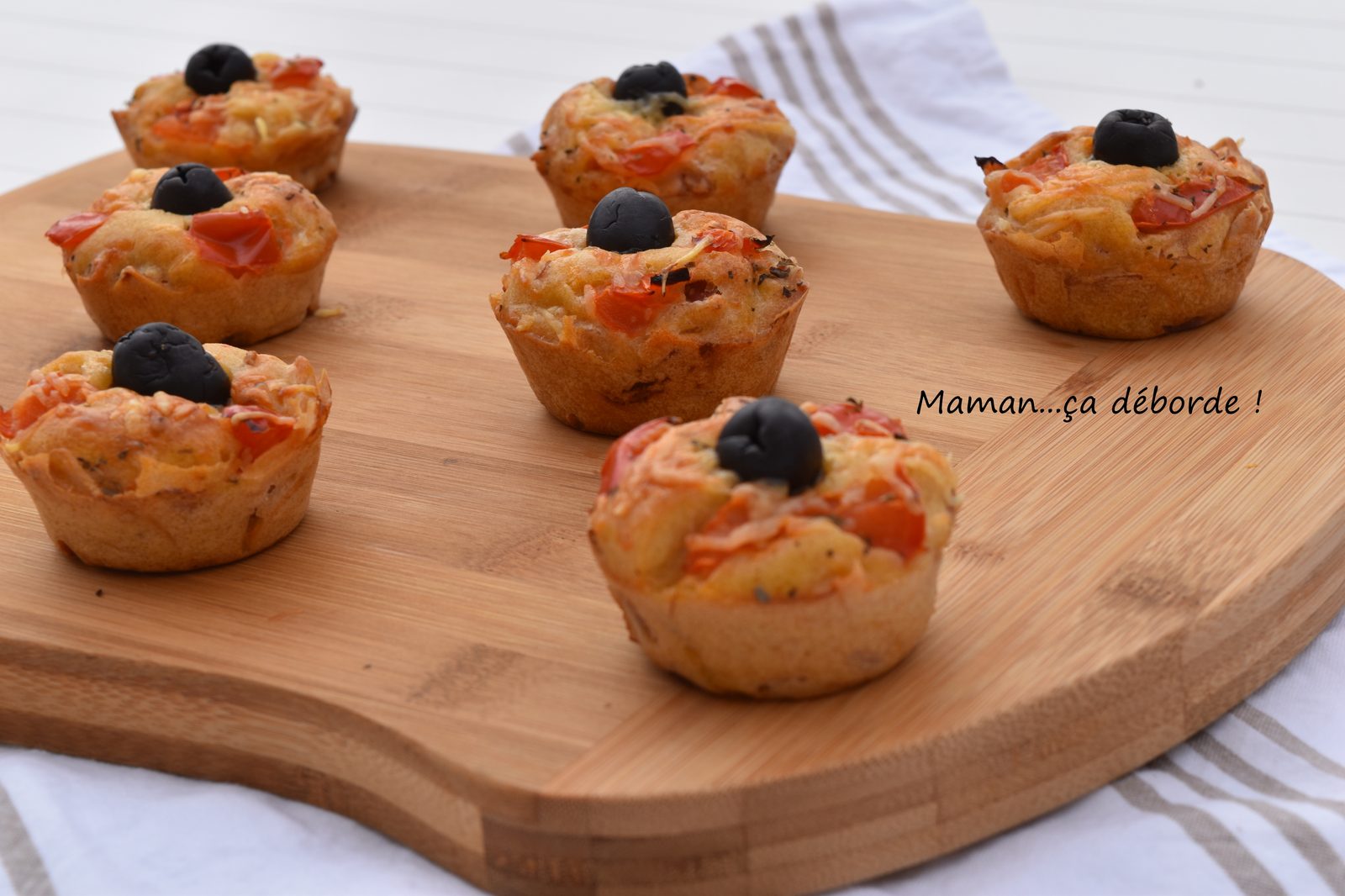 Muffins façon pizza