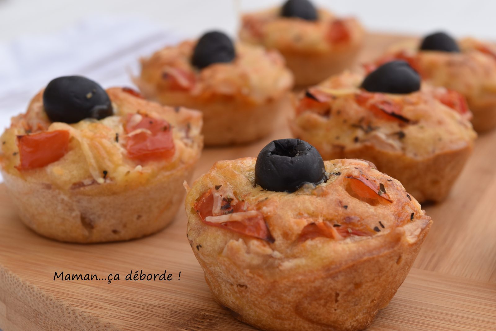 Muffins façon pizza