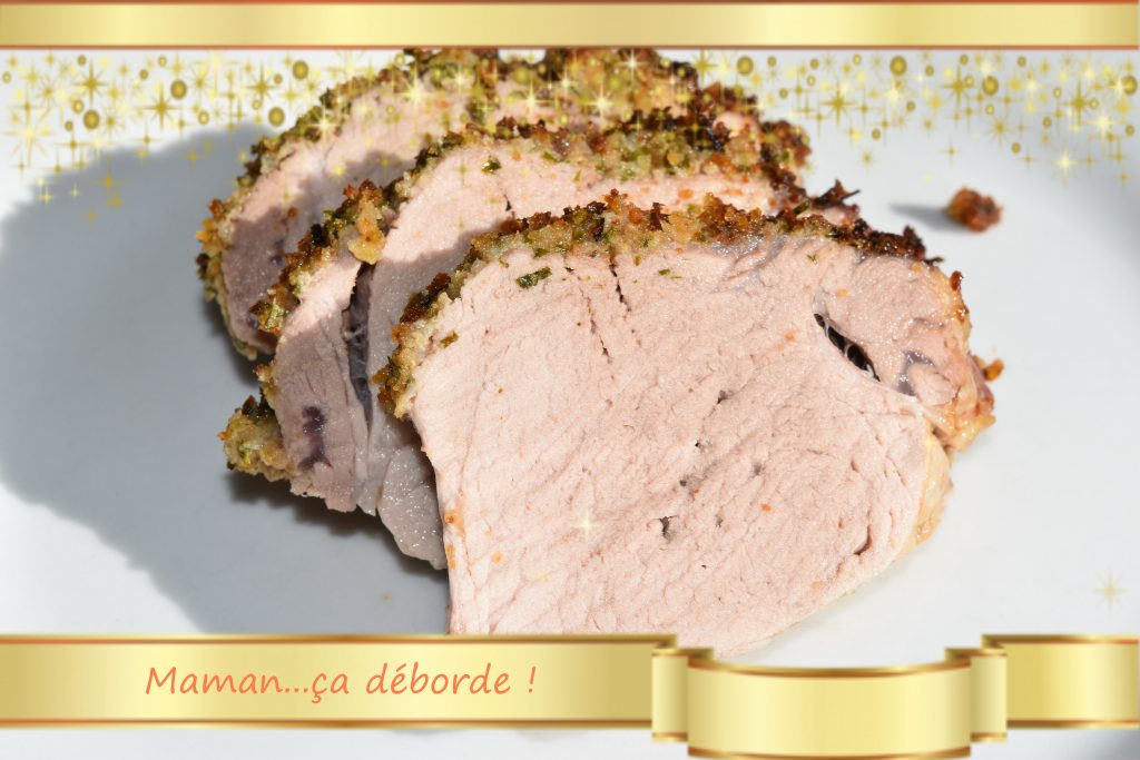 Filet mignon en croûte d'herbes - Maman...ça déborde