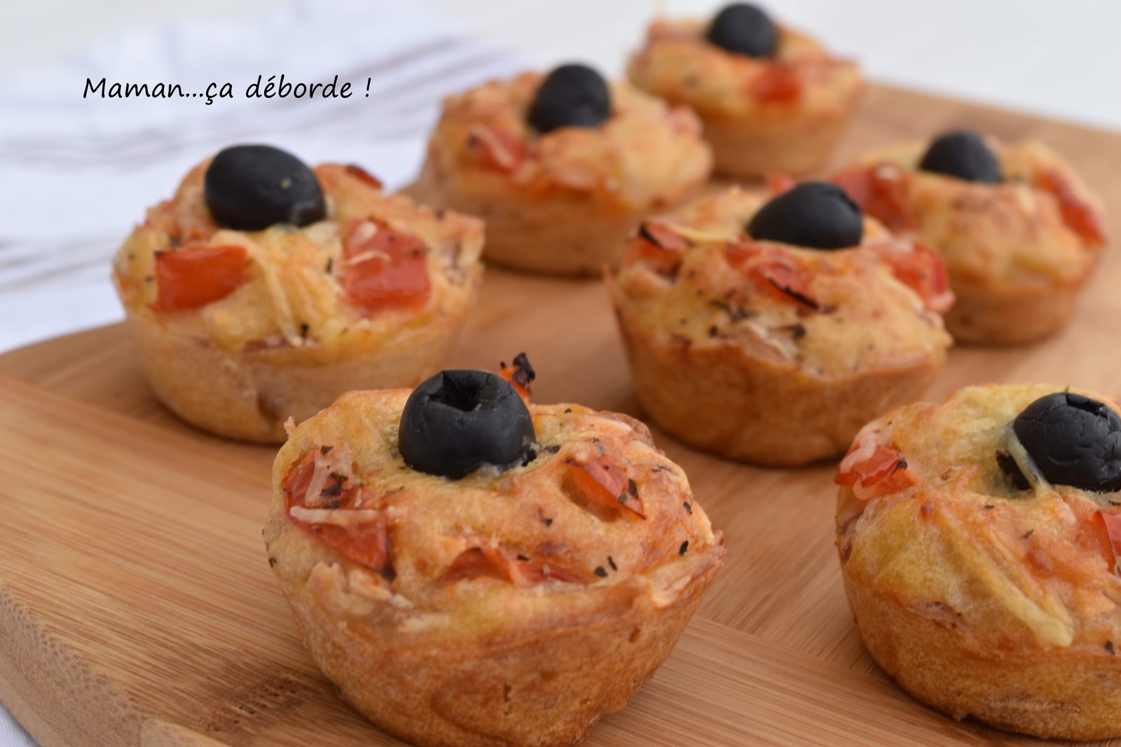 Muffins façon pizza