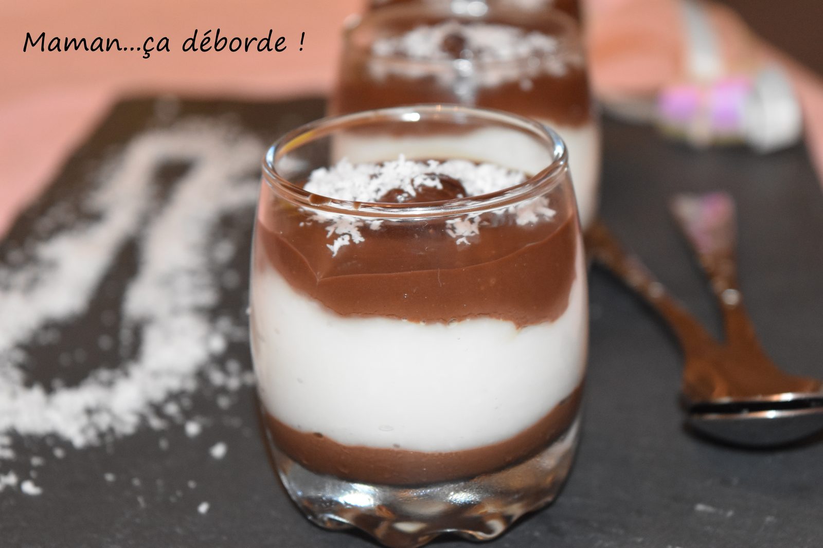 Verrine façon bounty