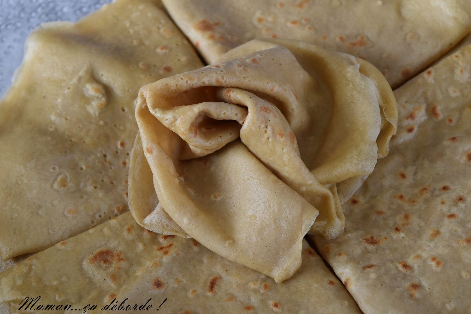 Crêpes au lait de noisette