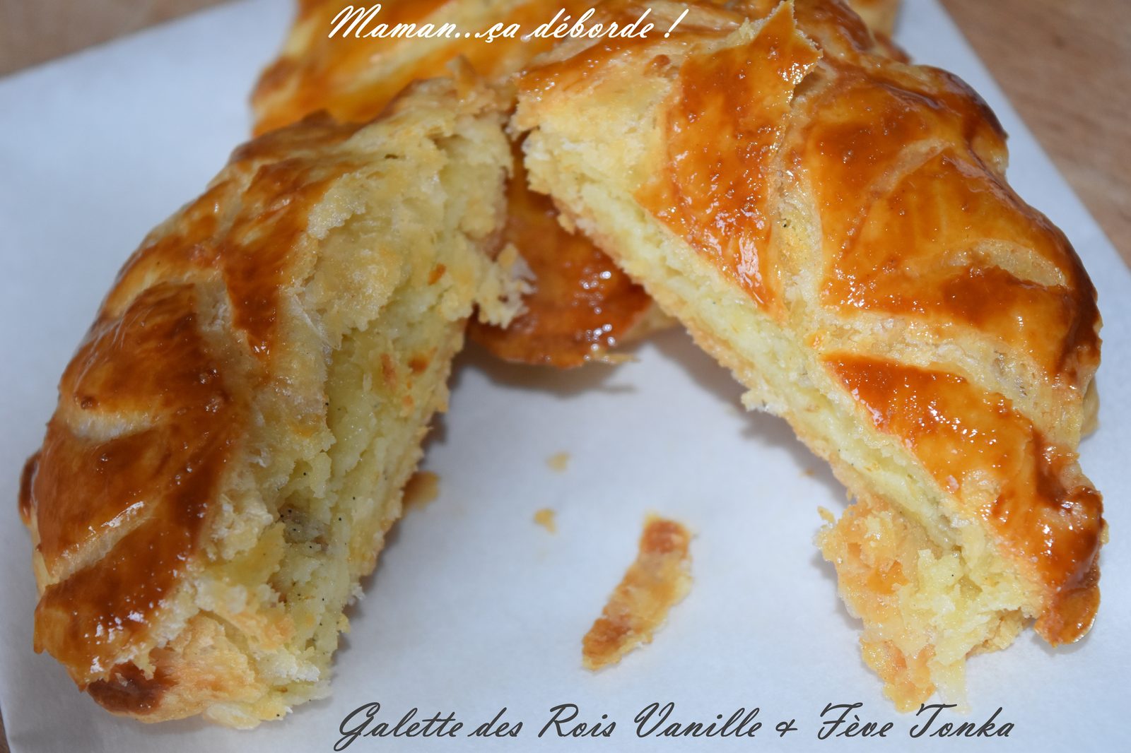 Galette des rois vanille et fève tonka