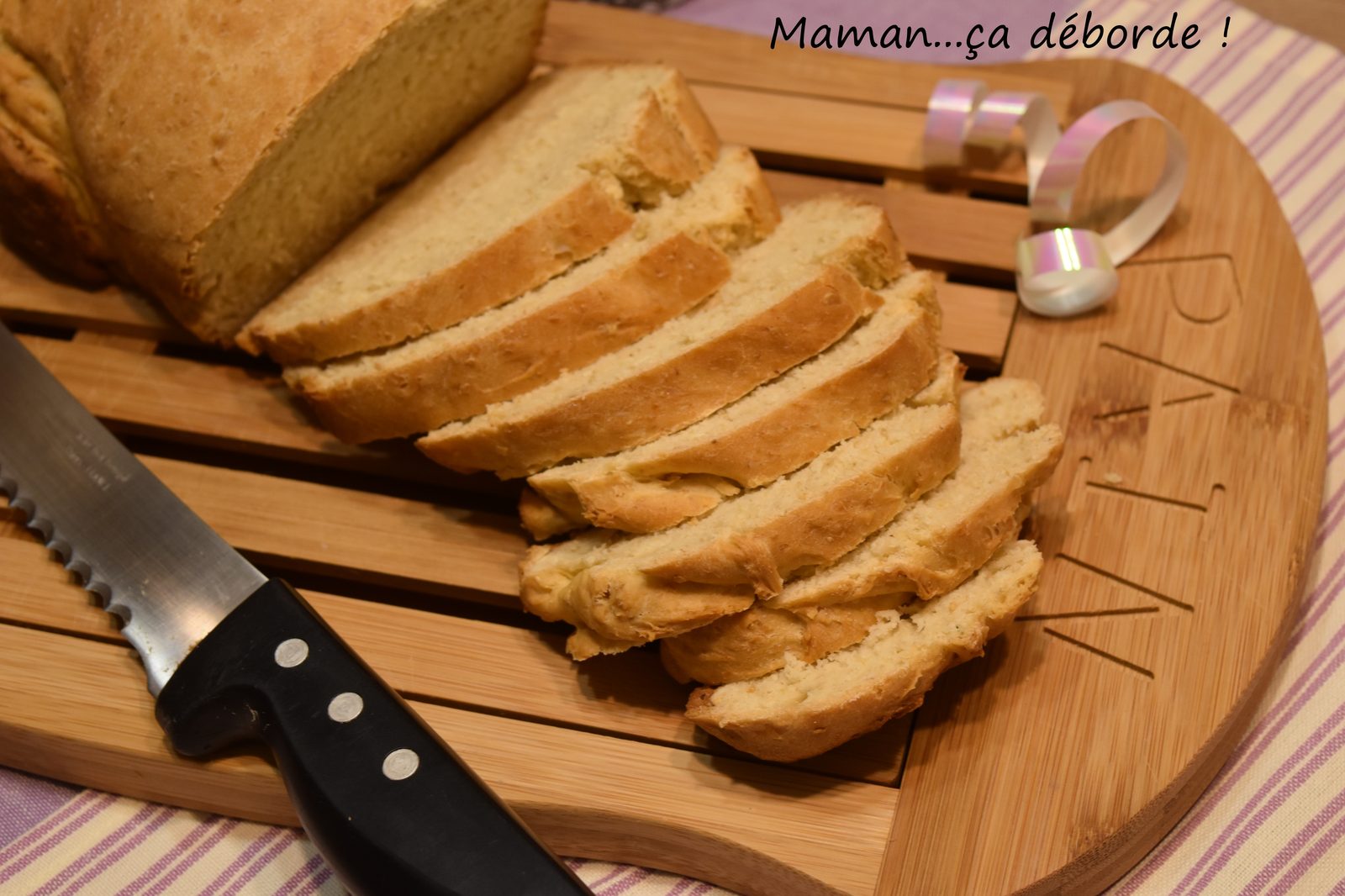 Pain brioché au miel et au beurre salé