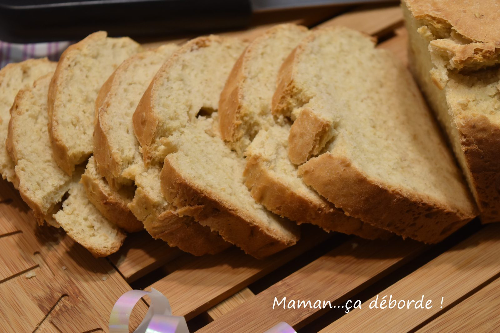 Pain brioché au miel et au beurre salé