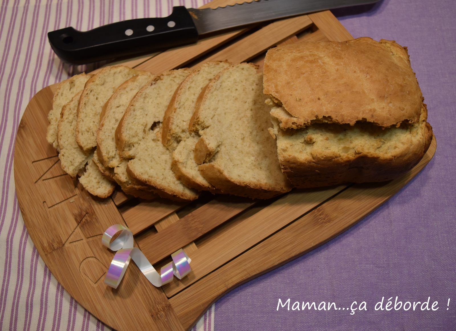 Pain brioché au miel et au beurre salé