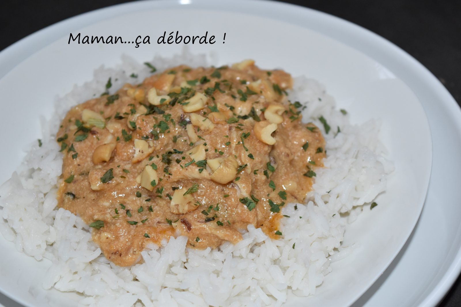 Poulet korma