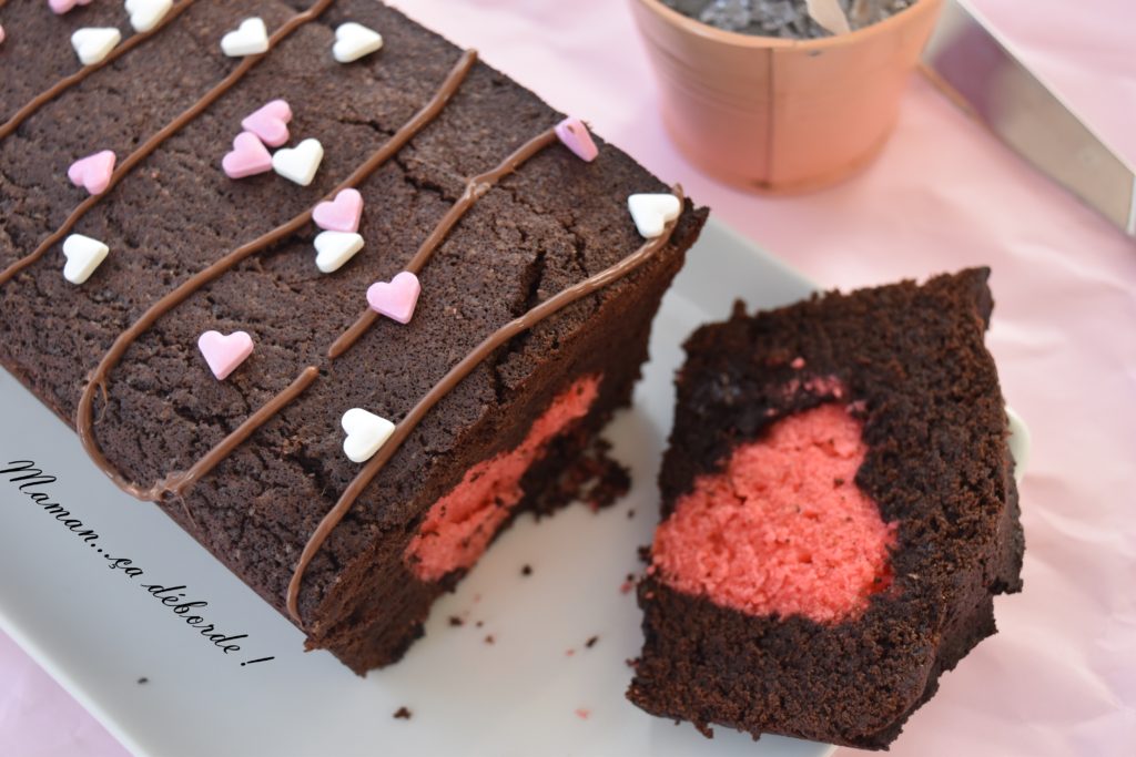 Tasse Blanche Cupcake Chocolat Fraise Coeur Amour - Mug Céramique Trop Mignon