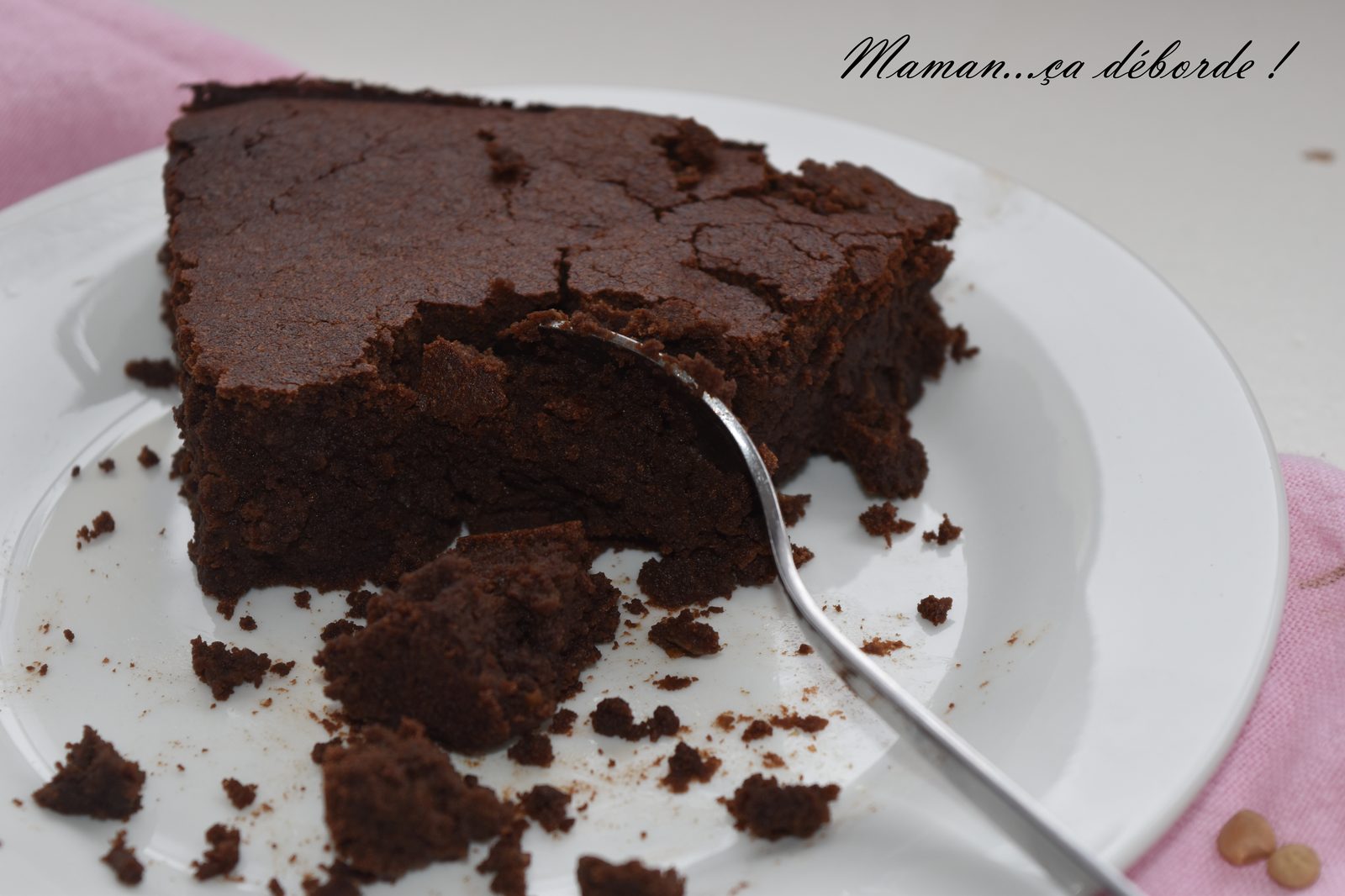 Fondant au chocolat et lentilles