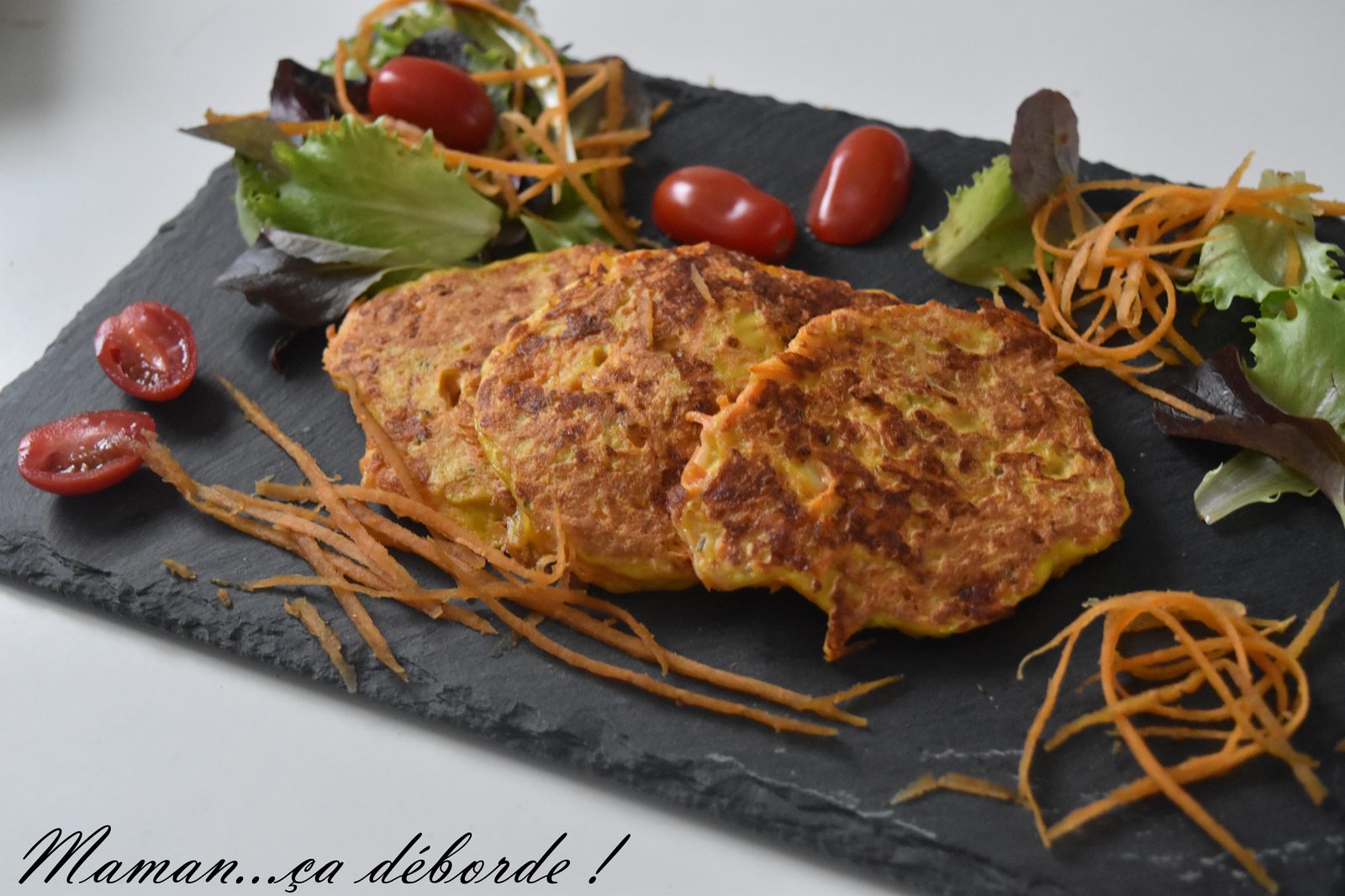 Galette fondante aux carottes
