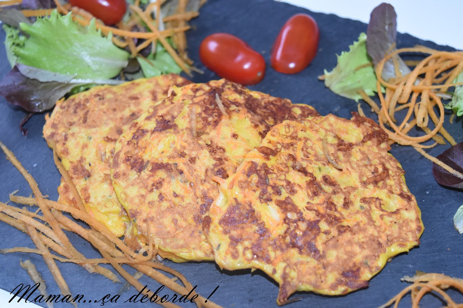 Galette fondante aux carottes