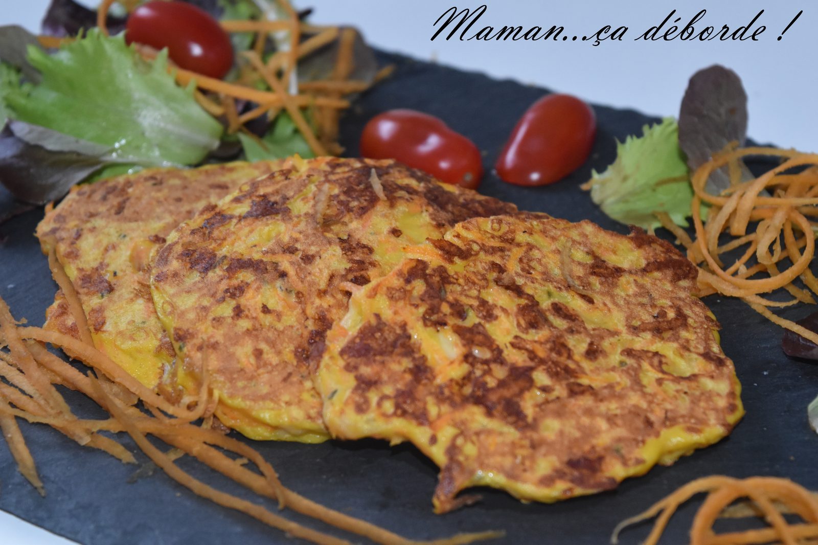 Galette fondante aux carottes