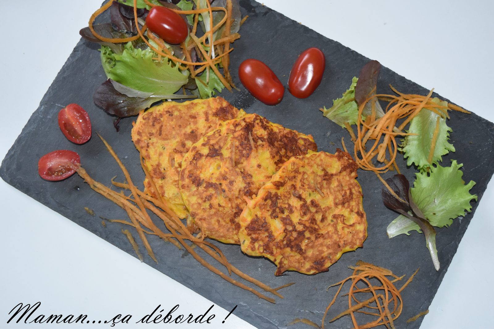 Galette fondante aux carottes