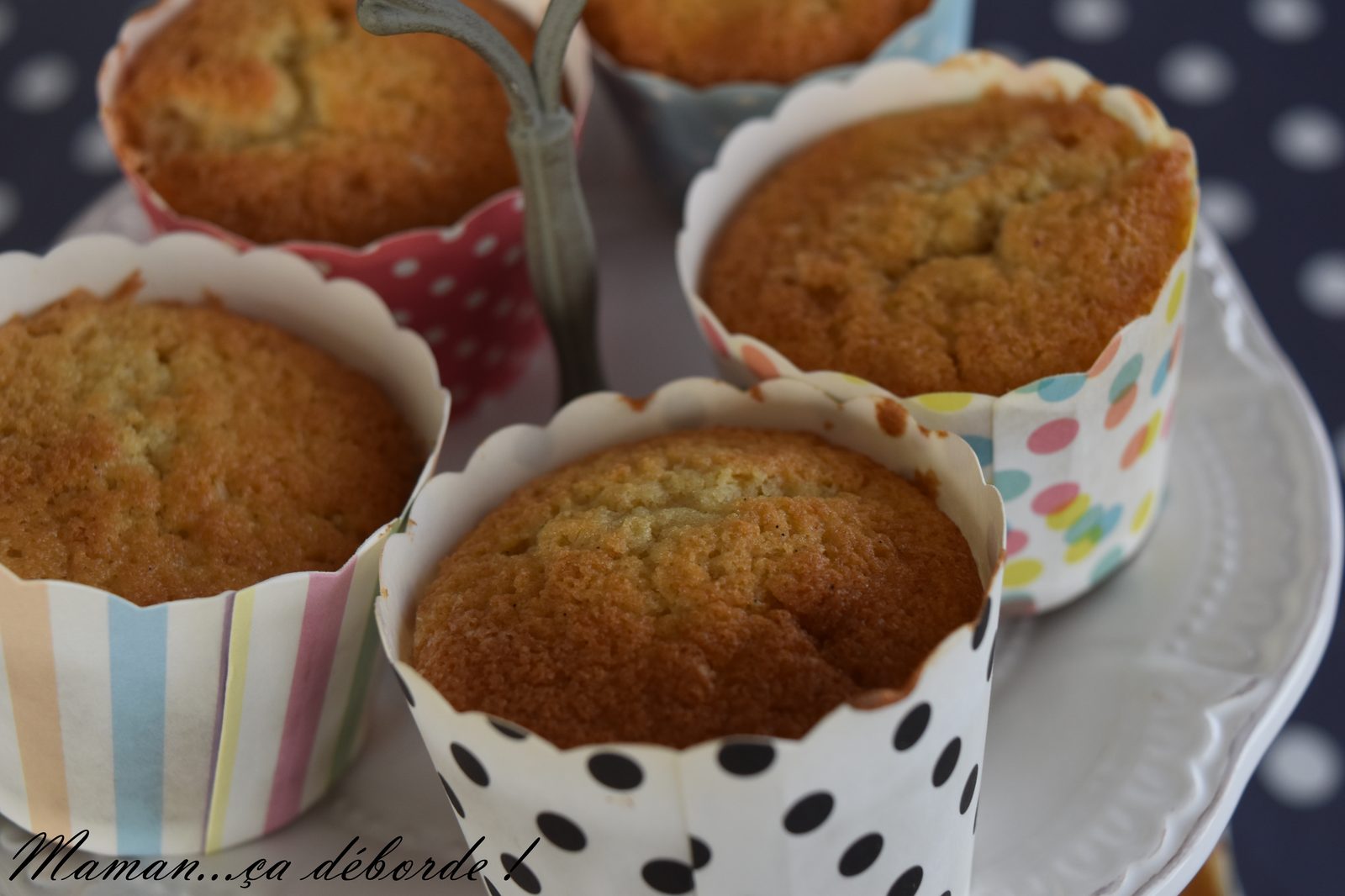 Muffins à la vanille de Christophe Michalak