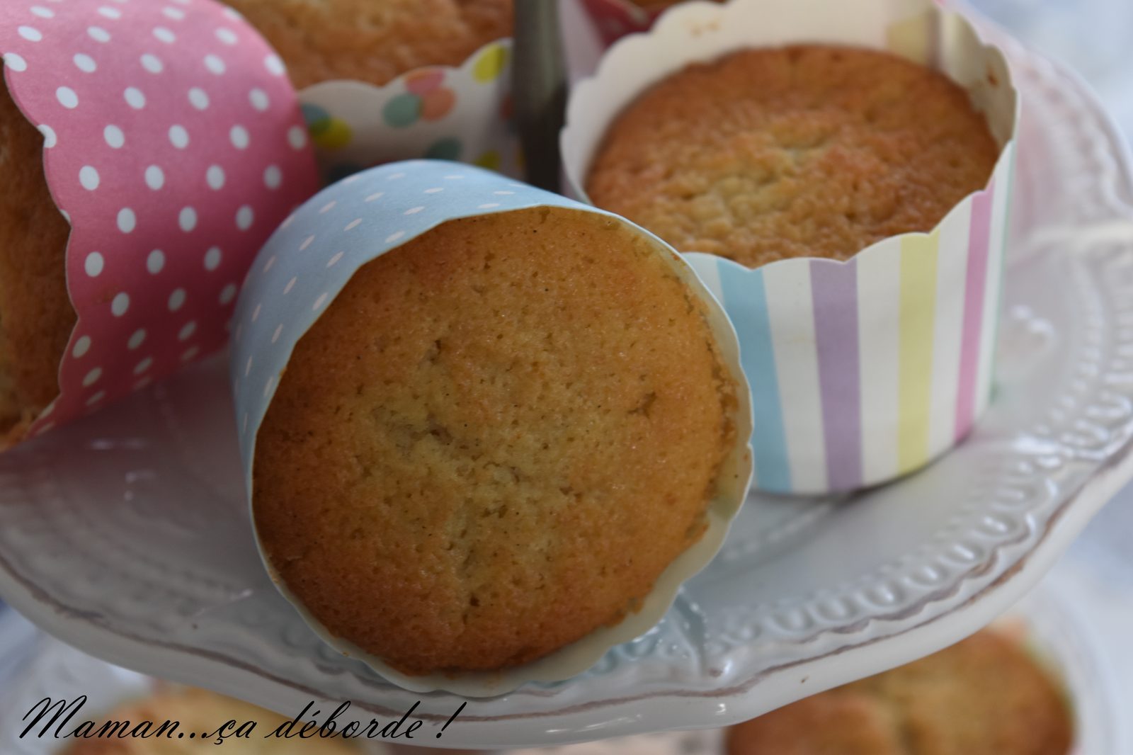 Muffins à la vanille de Michalak