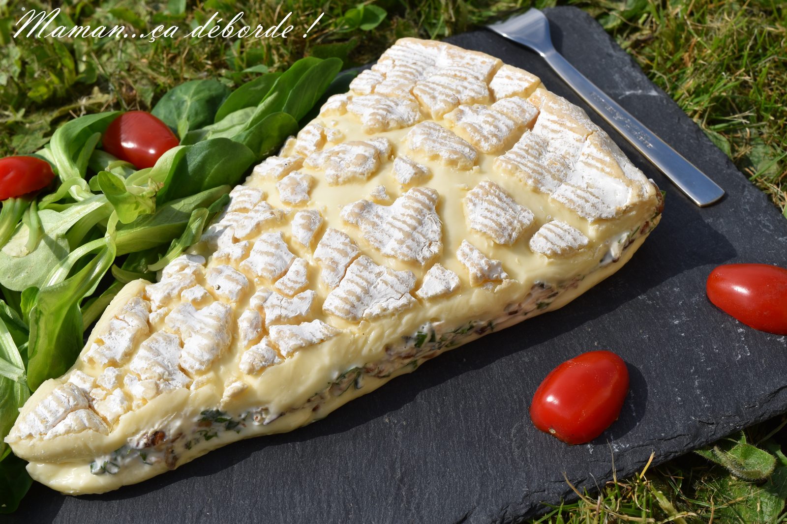Brie farci aux herbes