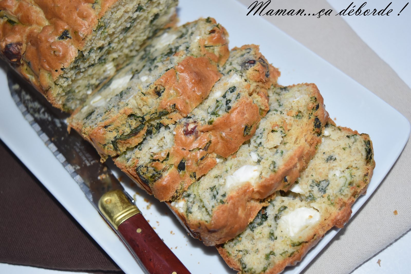 Cake aux blettes et à la feta