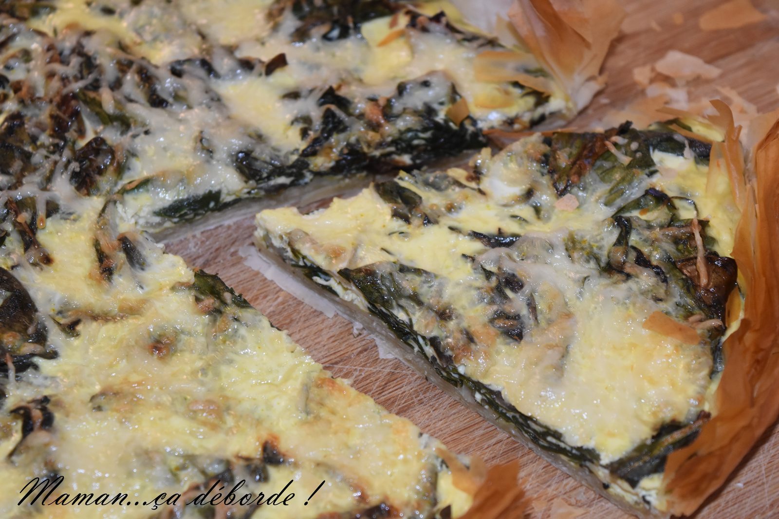 Tarte aux blettes au curry