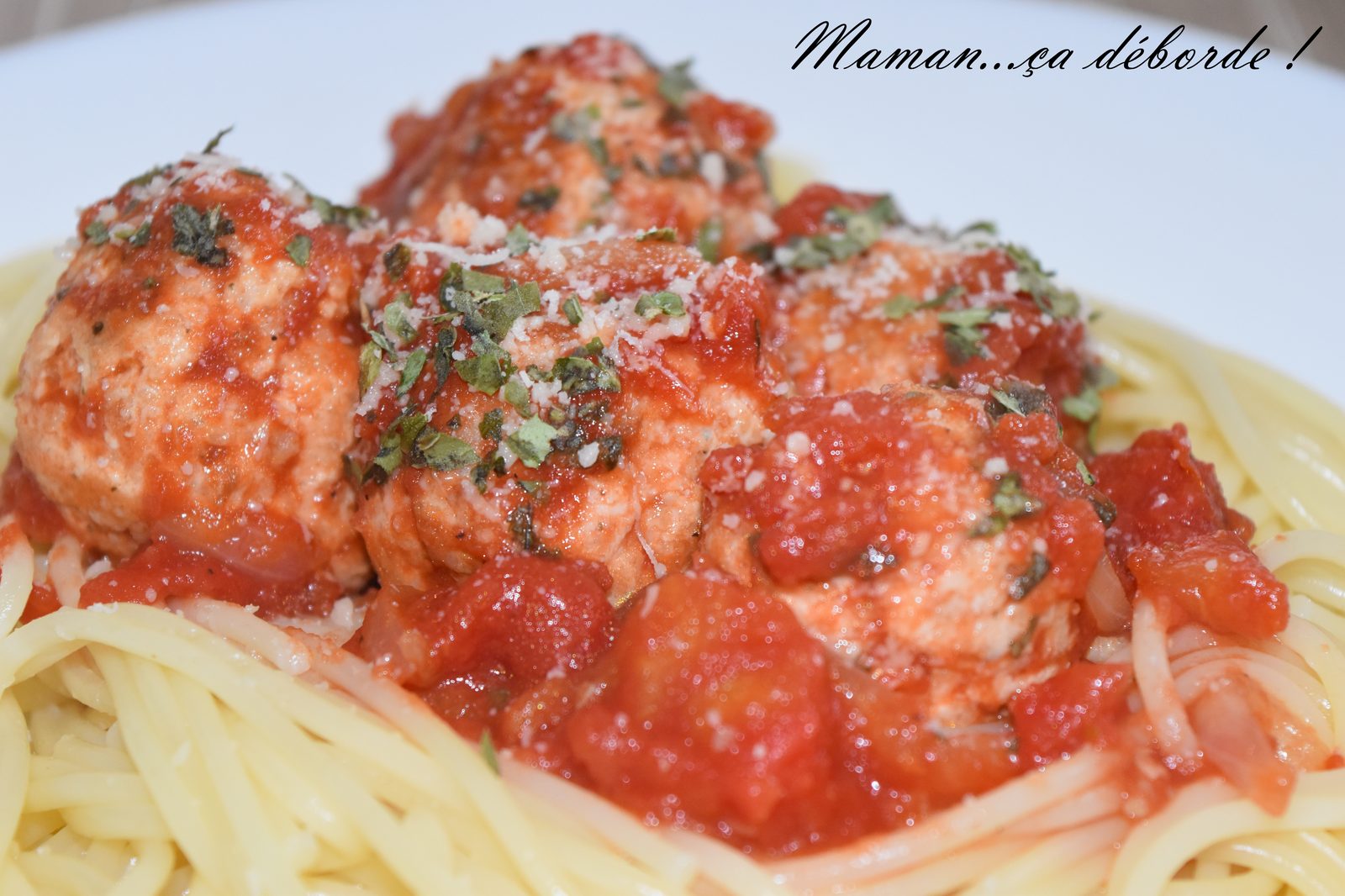 Boulette de dinde à la tomate