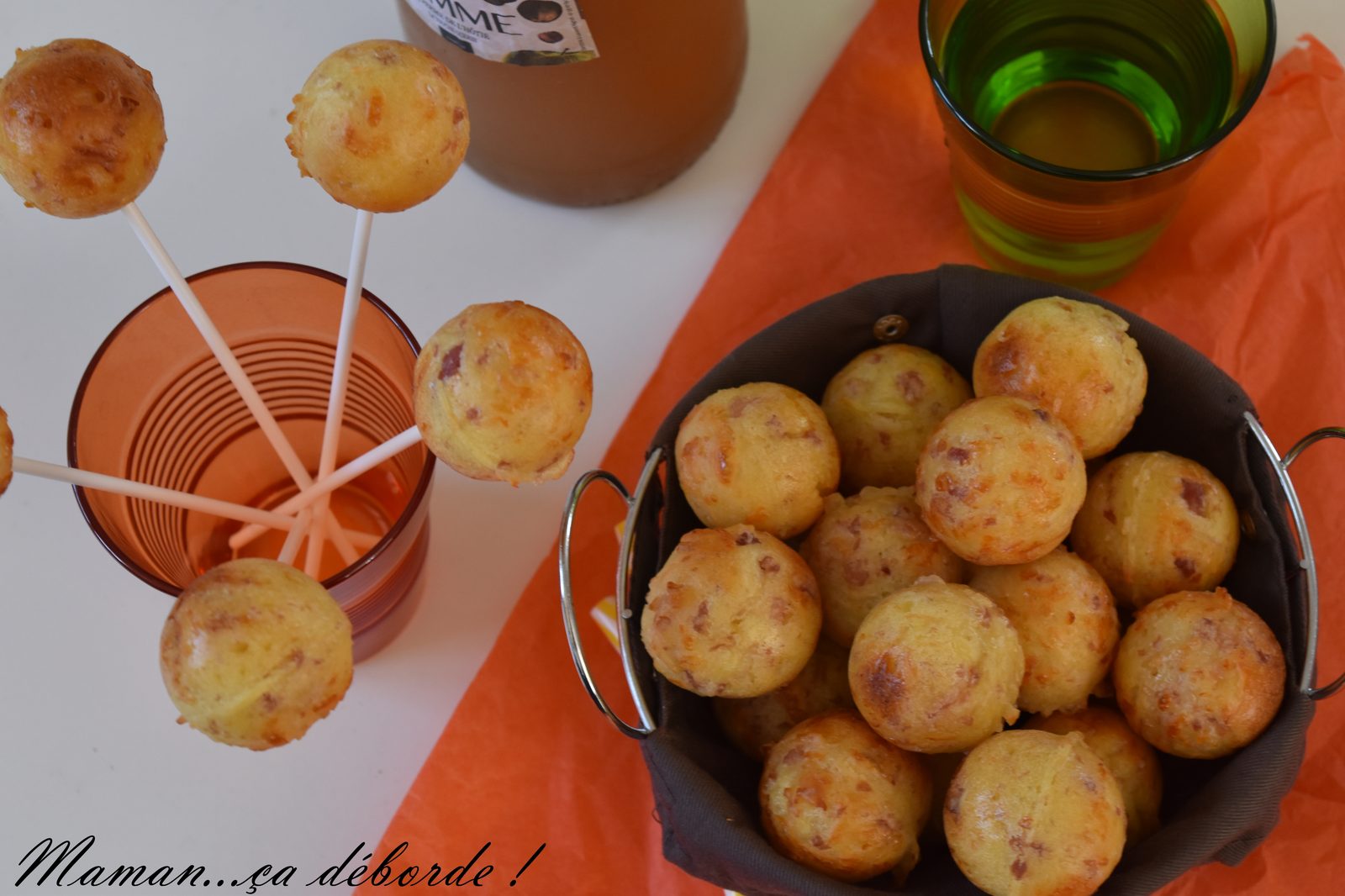 Pop cakes jambon fromage