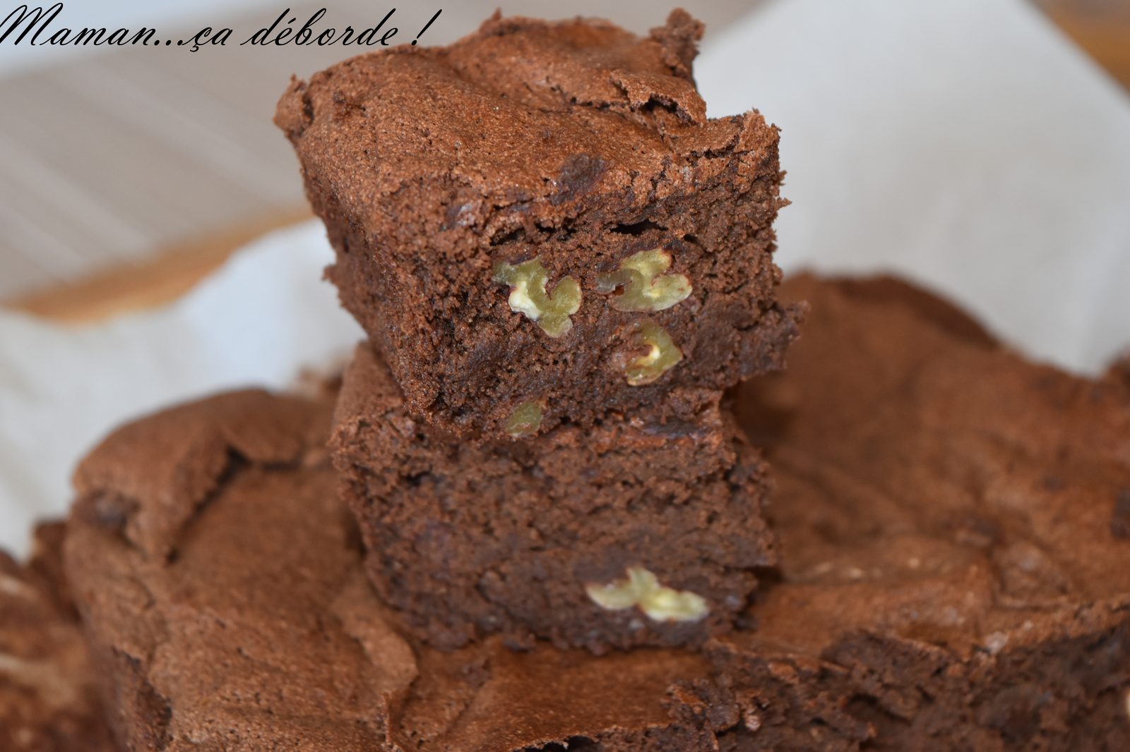 Brownie allégé (sans beurre)