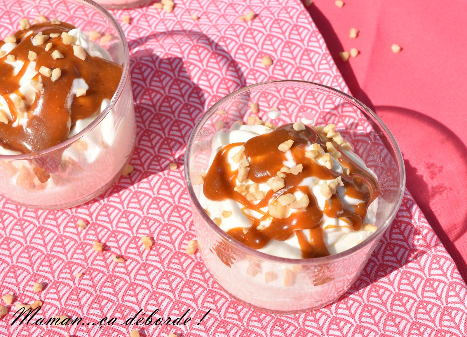 Glace façon sundae