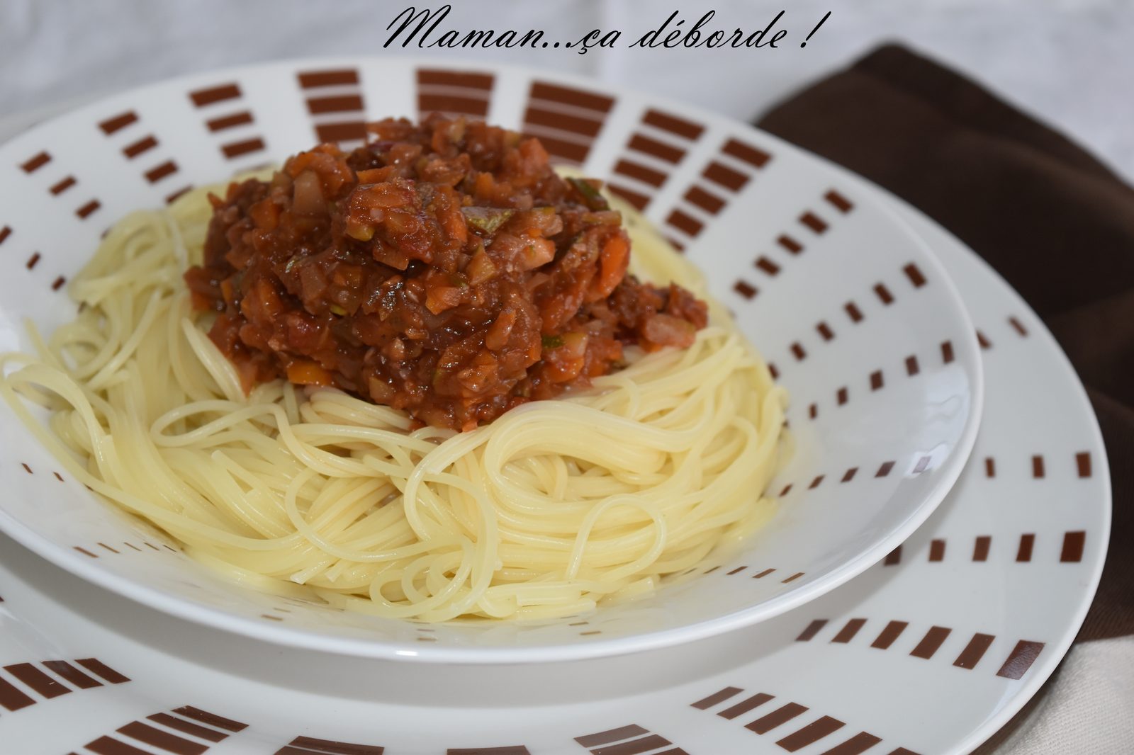 Bolognaise de légumes