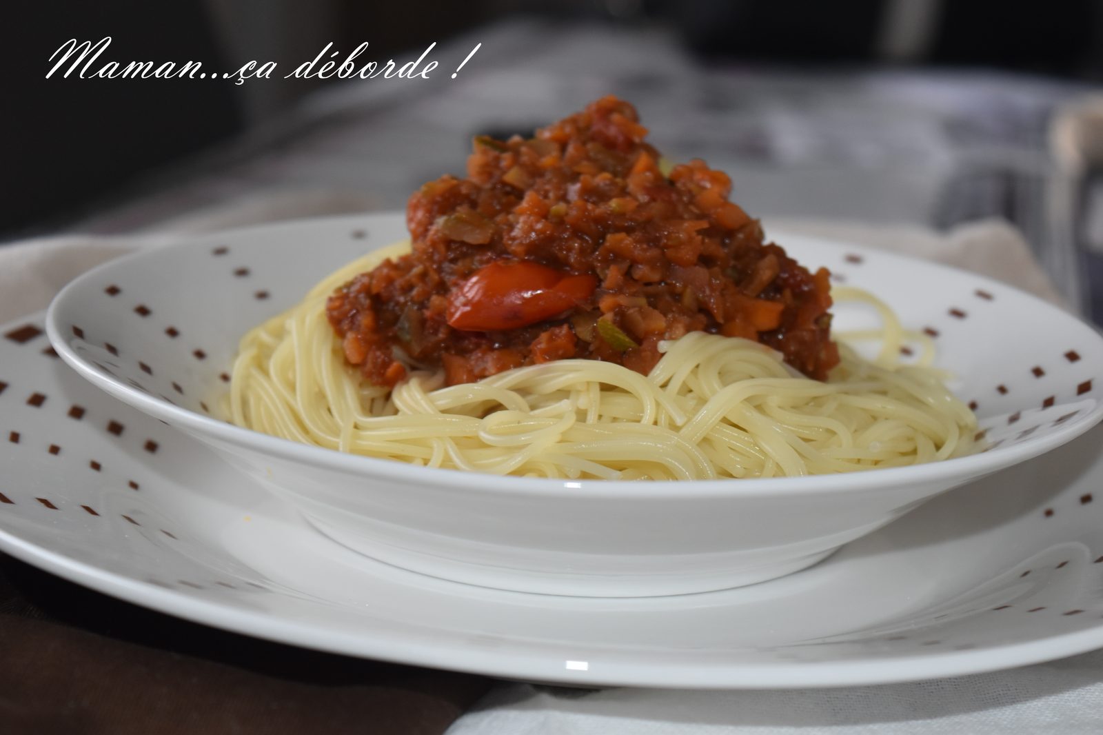 Bolognaise de légumes