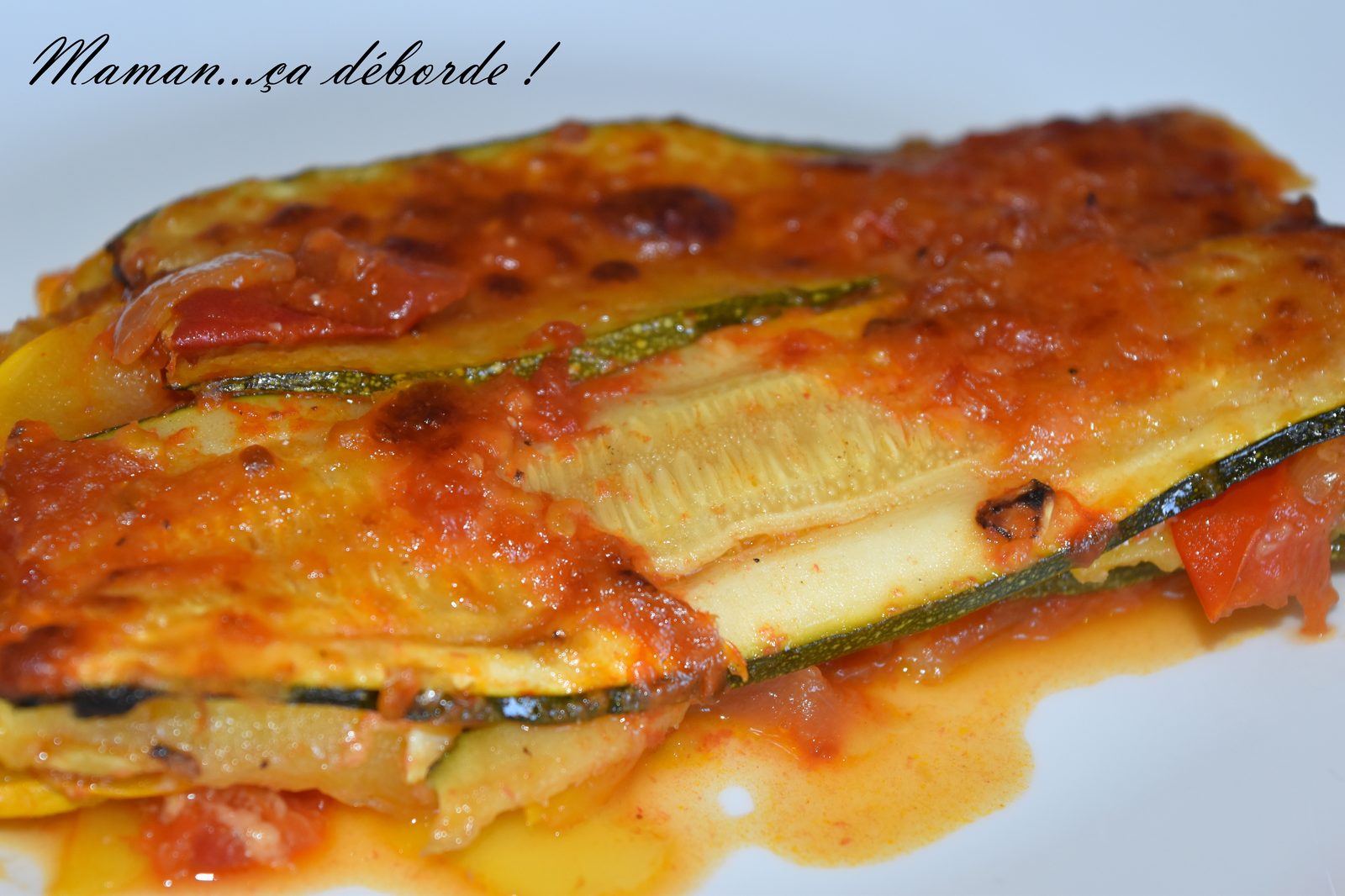 Courgettes à la parmagiana