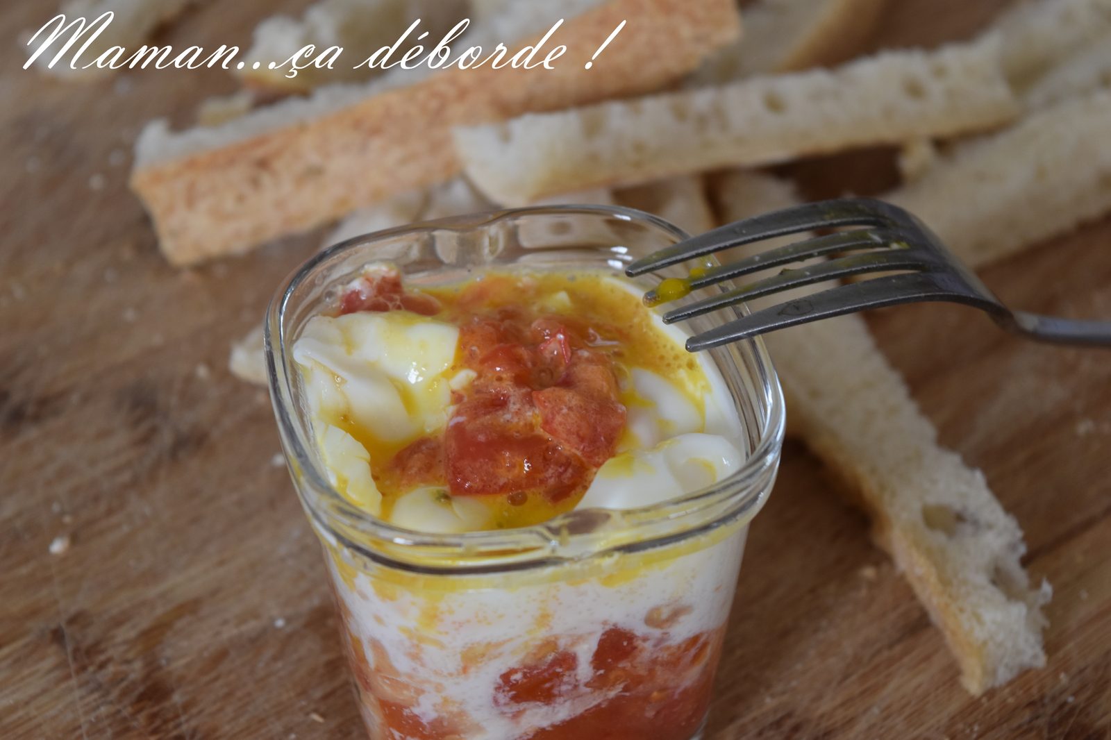 Oeuf cocotte à la tomate