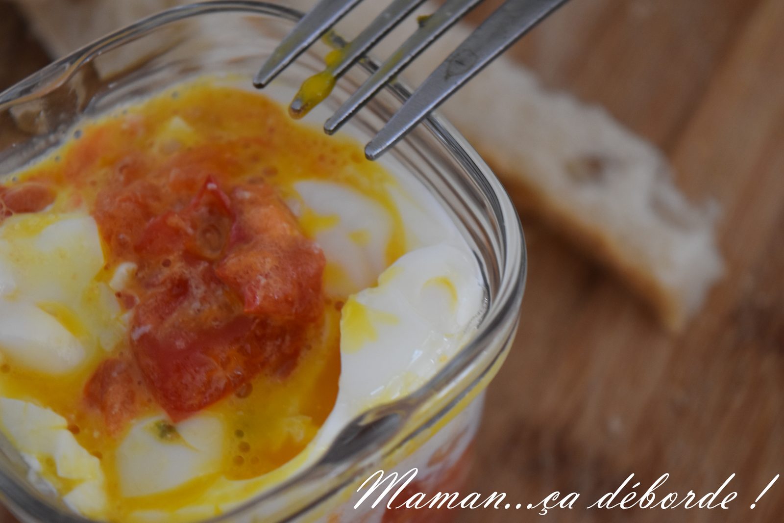 Oeuf cocotte à la tomate